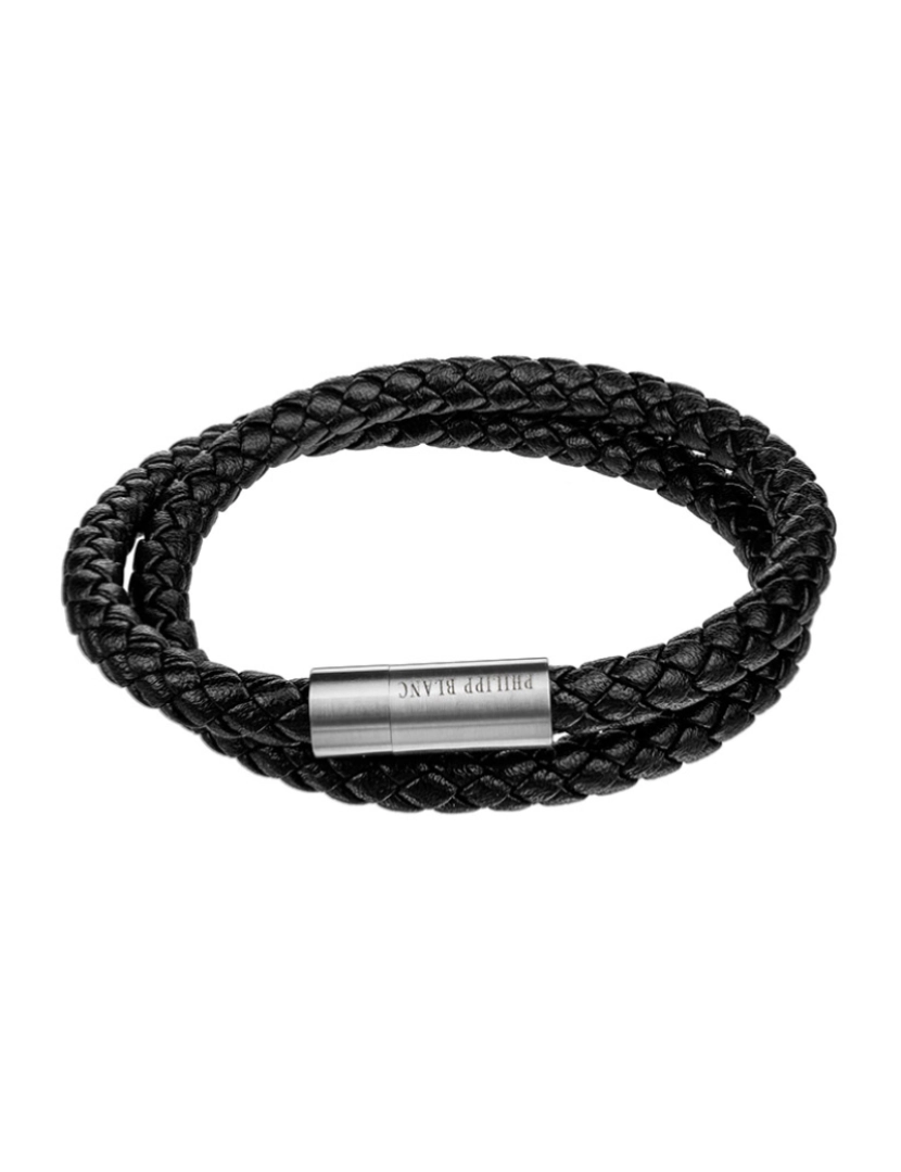 Philip Blanc - Pulseira Philip Blanc Homem Preto