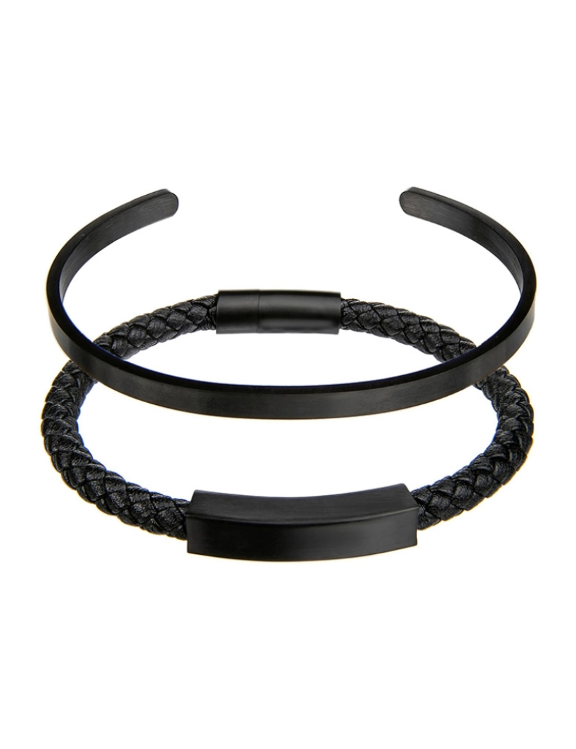 Philip Blanc - Pulseira Philip Blanc Homem Preto