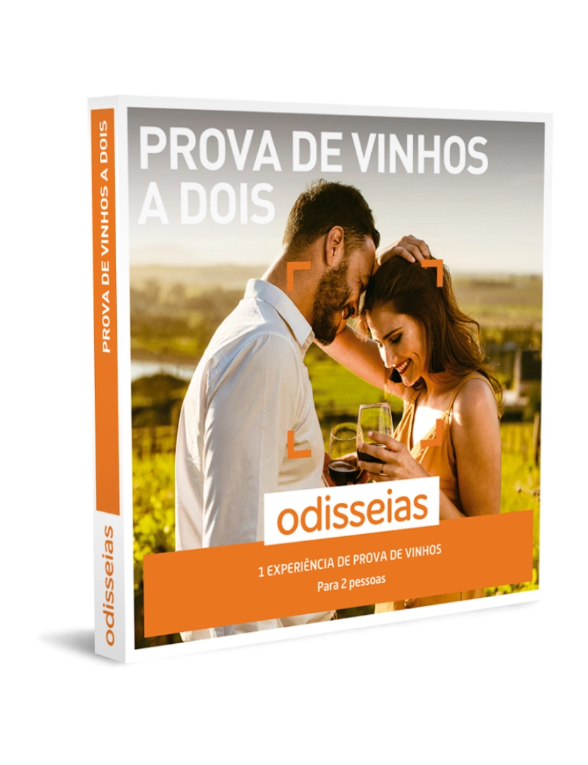 Odisseias - Odisseias Pack Presente Prova de Vinhos a Dois Experiência para 2 pessoas