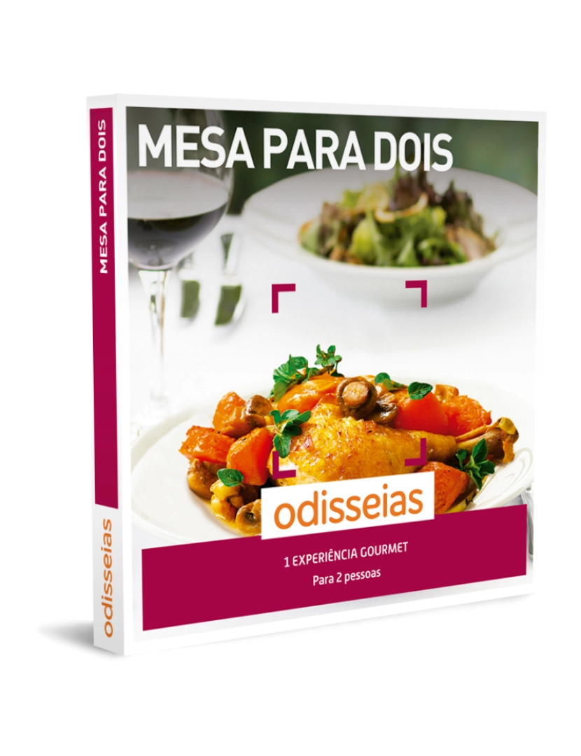 Odisseias - Odisseias Pack Presente Mesa para Dois Experiência gourmet para 2 pessoas