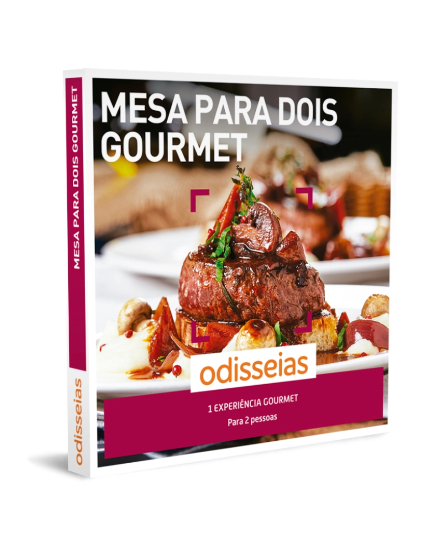 Odisseias - Odisseias Pack Presente Mesa para Dois Gourmet Experiência gourmet para 2 pessoas