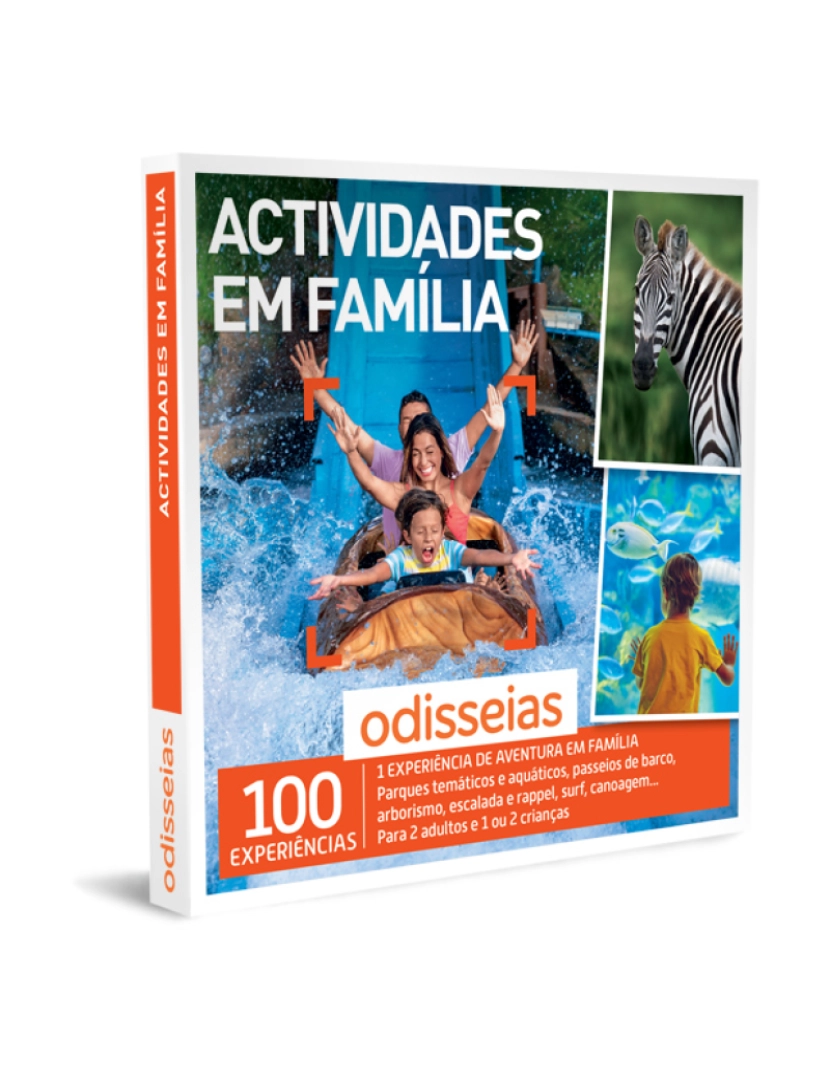 imagem de Odisseias Pack Presente Actividades em Família Experiência de aventura 2 adultos + 1 ou 2 crianças1
