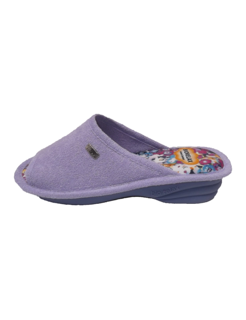 Biorelax - Estar Slipper para a casa feminina Open Puntera 3Cm