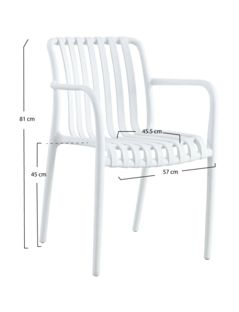 imagem de Cadeira Pilen - Branco2