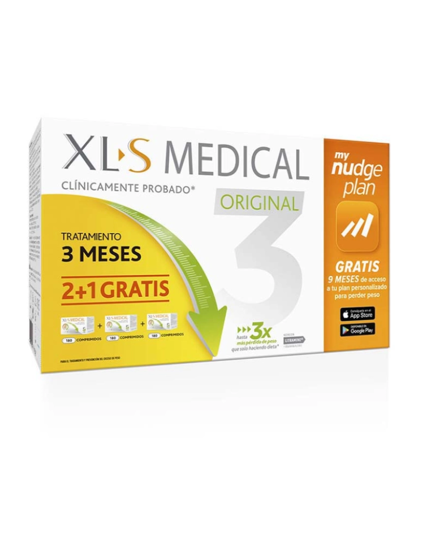 Xls Medical - Complemento Alimentar XLS Medical   Queima-gorguras 540 Unidades