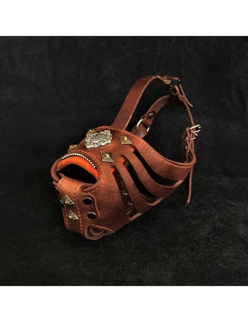 imagem de O aztec cesta muzzle Brown1