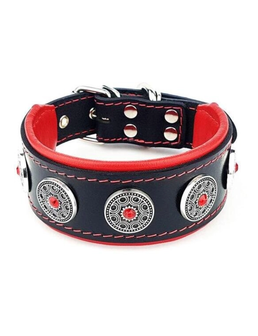 imagem de Bijou Collar Preto e Vermelho2