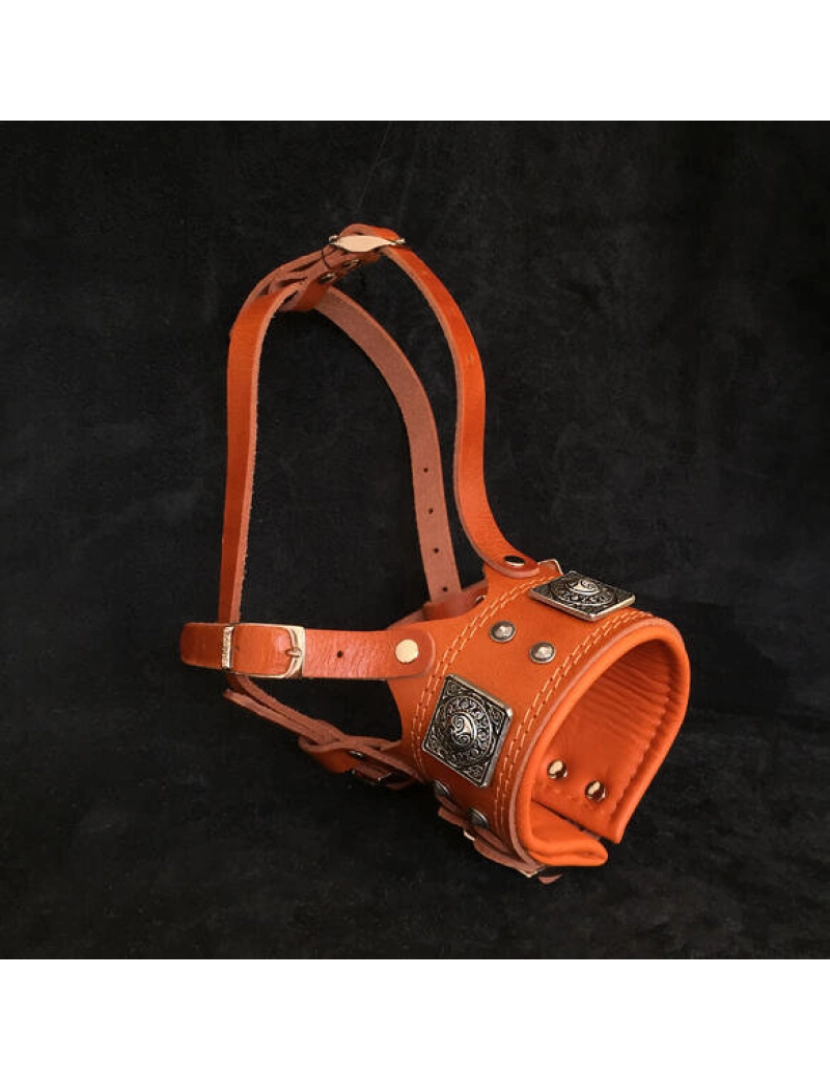 Bestia Custom Dog Gear - O Eros Muzzle Brown