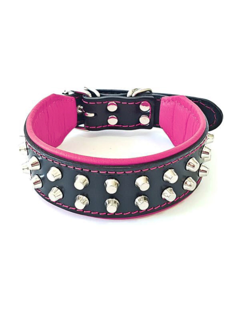 imagem de The Rocky Collar Black & Black4