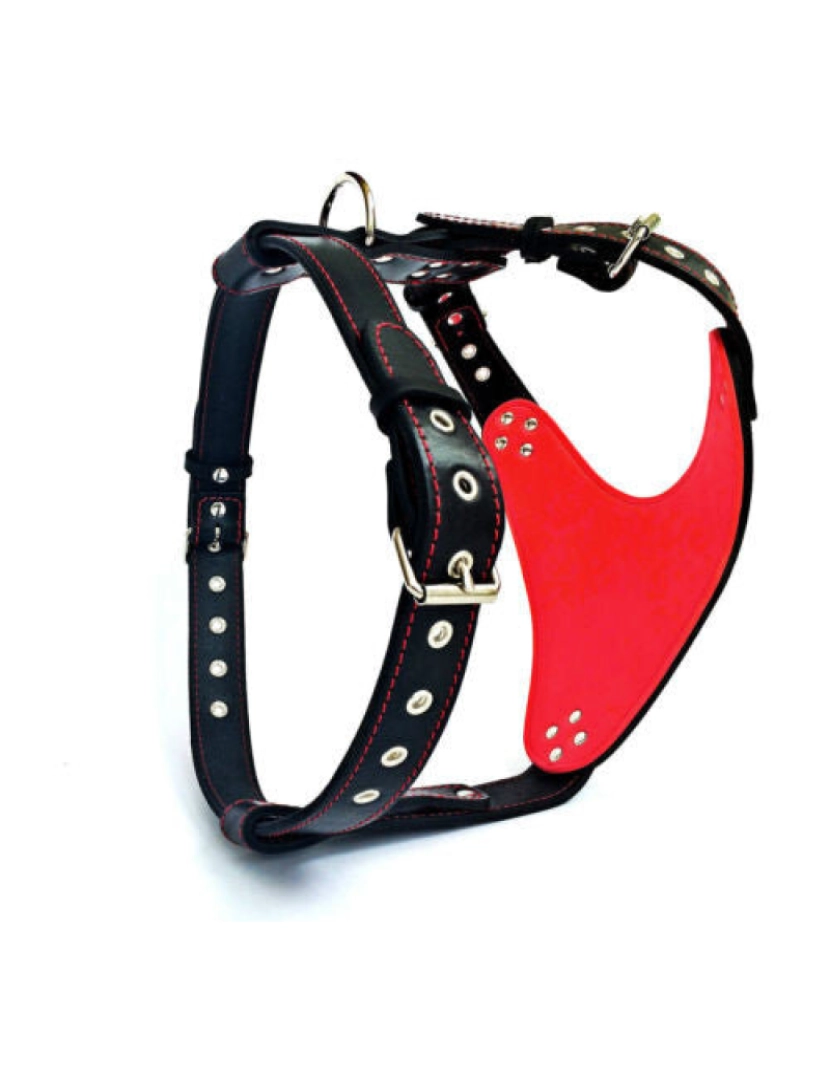 imagem de O aço Harness Preto & Vermelho4