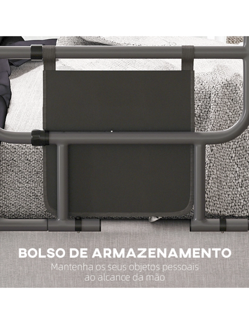 imagem de Grade para Cama 61x66x55cm cor cinzento 713-138V00BK5