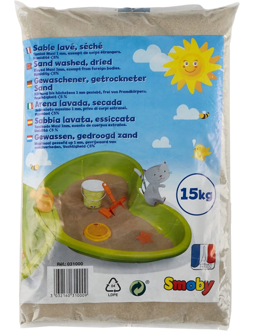 Smoby - Smoby - Saco de areia 15 kg  /  Ref. 7600031000BIS