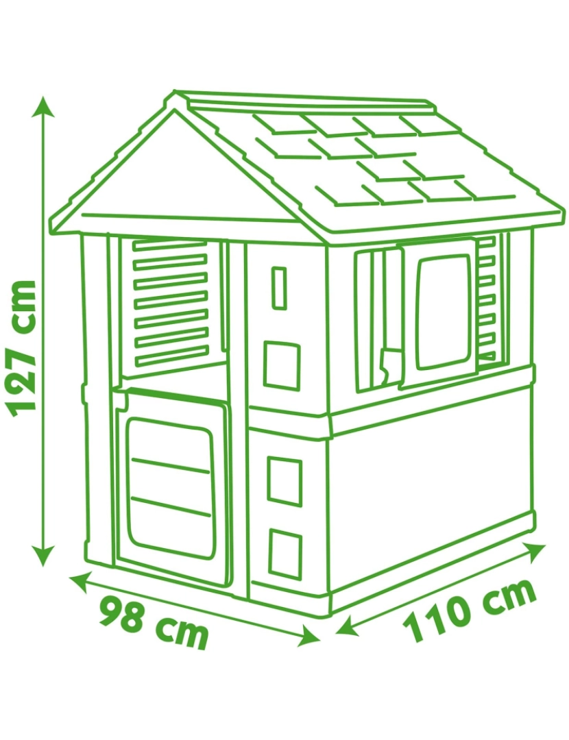 imagem de Smoby - Casa natureza ii  /  Ref. 76008107123