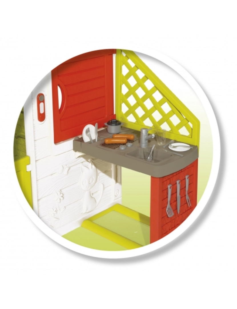 imagem de Smoby - Casa Neo friends com cozinha  /  Ref. 76008102022