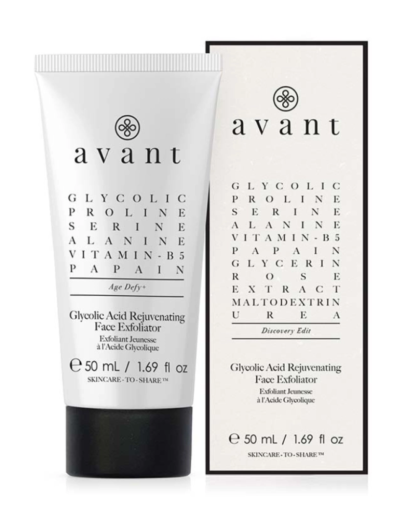 Avant Skincare - Exfoliante para Rosto c/ Ácido Glicólico 