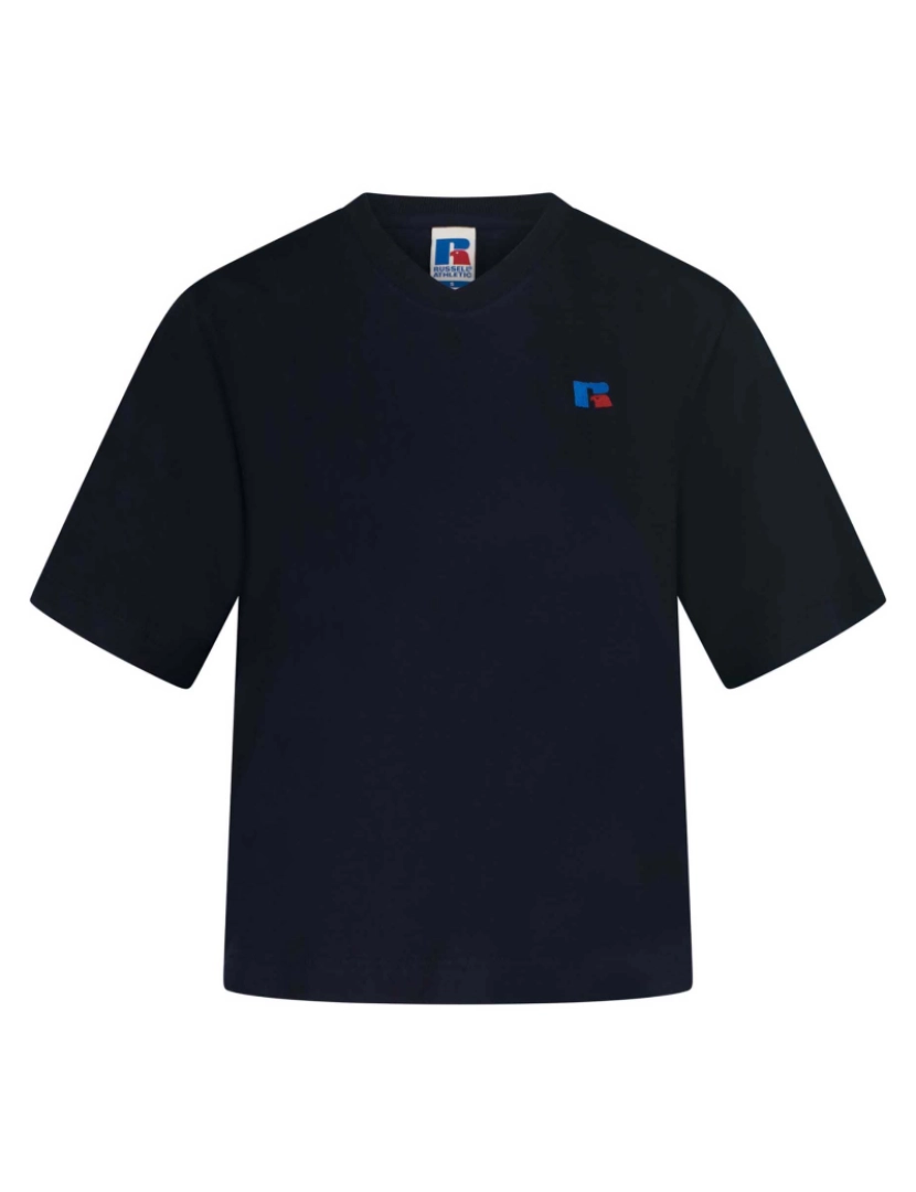 Russell Athletic Eagle R - T-Shirt Senhora Sport Azul Navy
