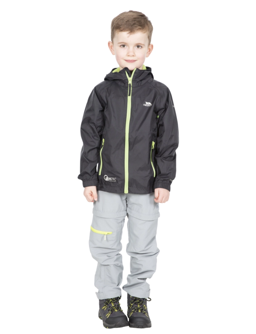 imagem de Trespass Crianças/Kids Qikpac impermeável Packaway Jacket3