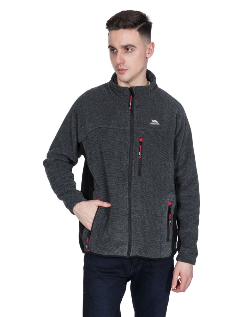 imagem de Trespass Mens Jynx Full Zip Fleece Jacket4