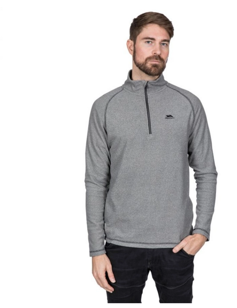 imagem de Trespass Mens Keynote Anti Pilling 1/4 Zip Fleece Top3