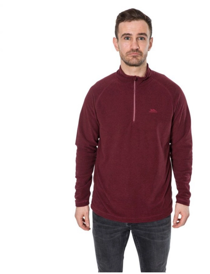 imagem de Trespass Mens Keynote Anti Pilling 1/4 Zip Fleece Top6