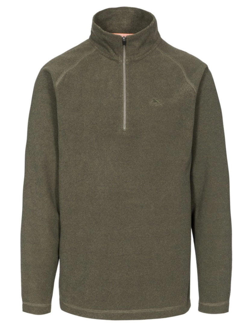 imagem de Trespass Mens Keynote Anti Pilling 1/4 Zip Fleece Top1