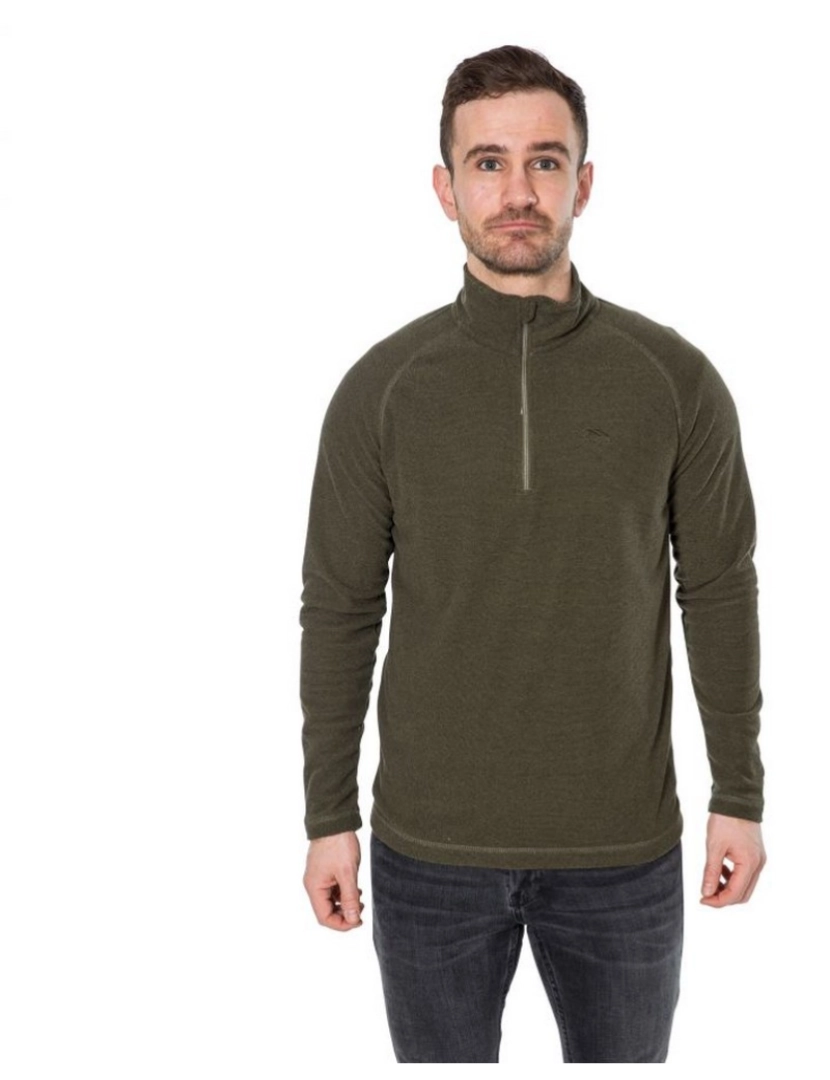 imagem de Trespass Mens Keynote Anti Pilling 1/4 Zip Fleece Top4