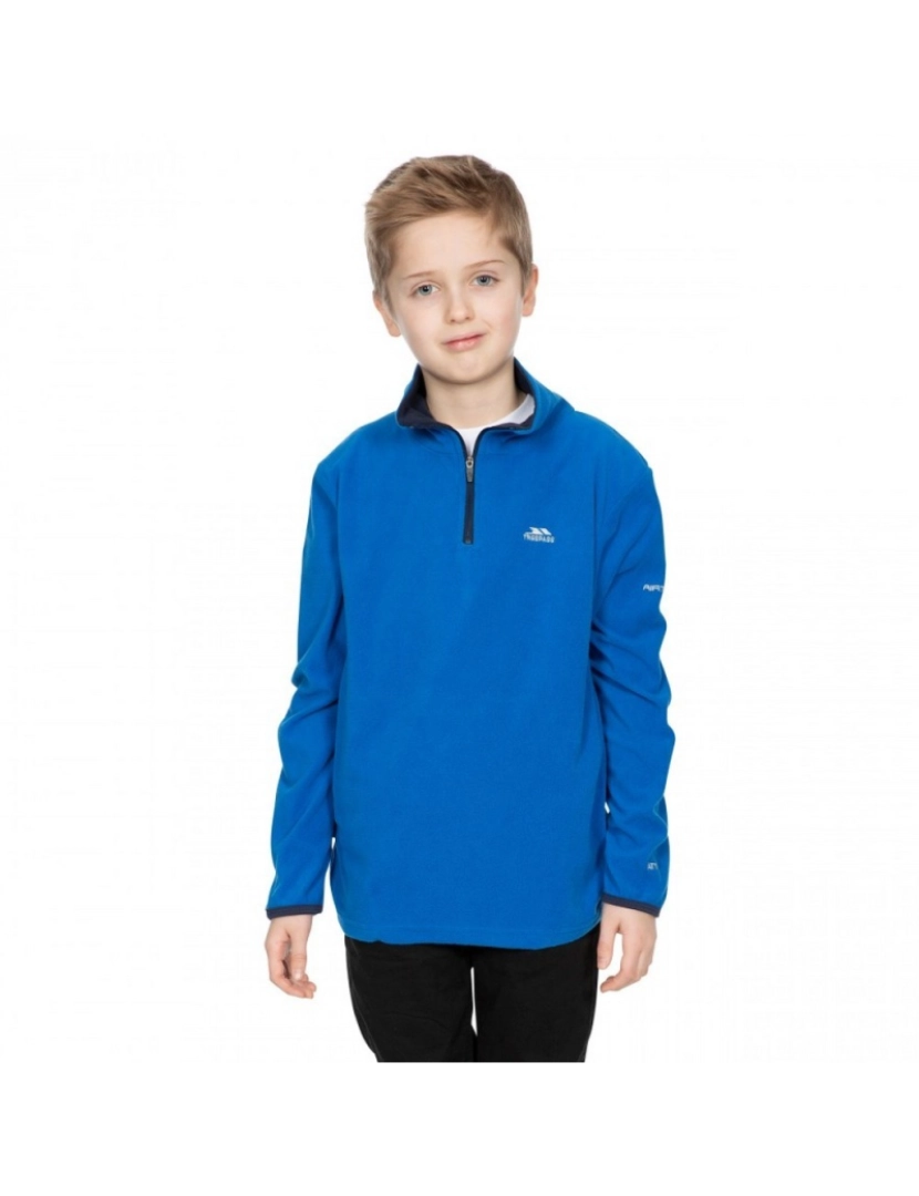 imagem de Trespass Crianças Meninos Etto Meia Zip Fleece Top3