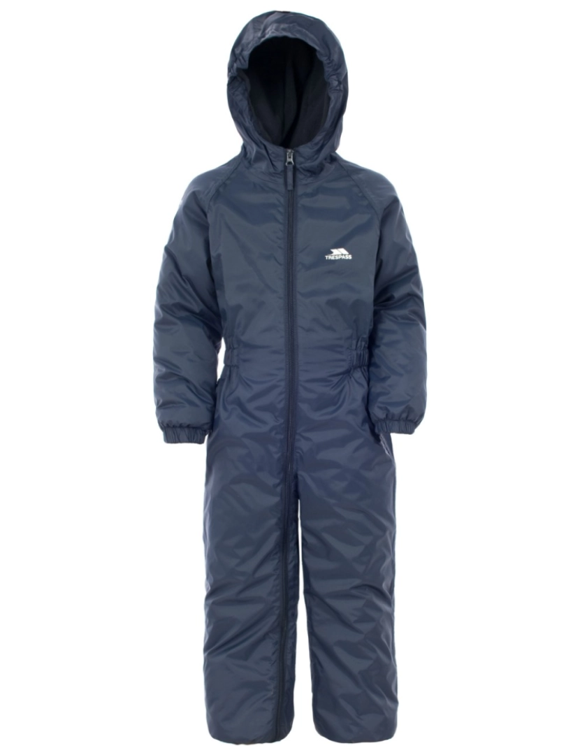 imagem de Trespass bebê Unisex gota acolchoado impermeável terno de chuva1