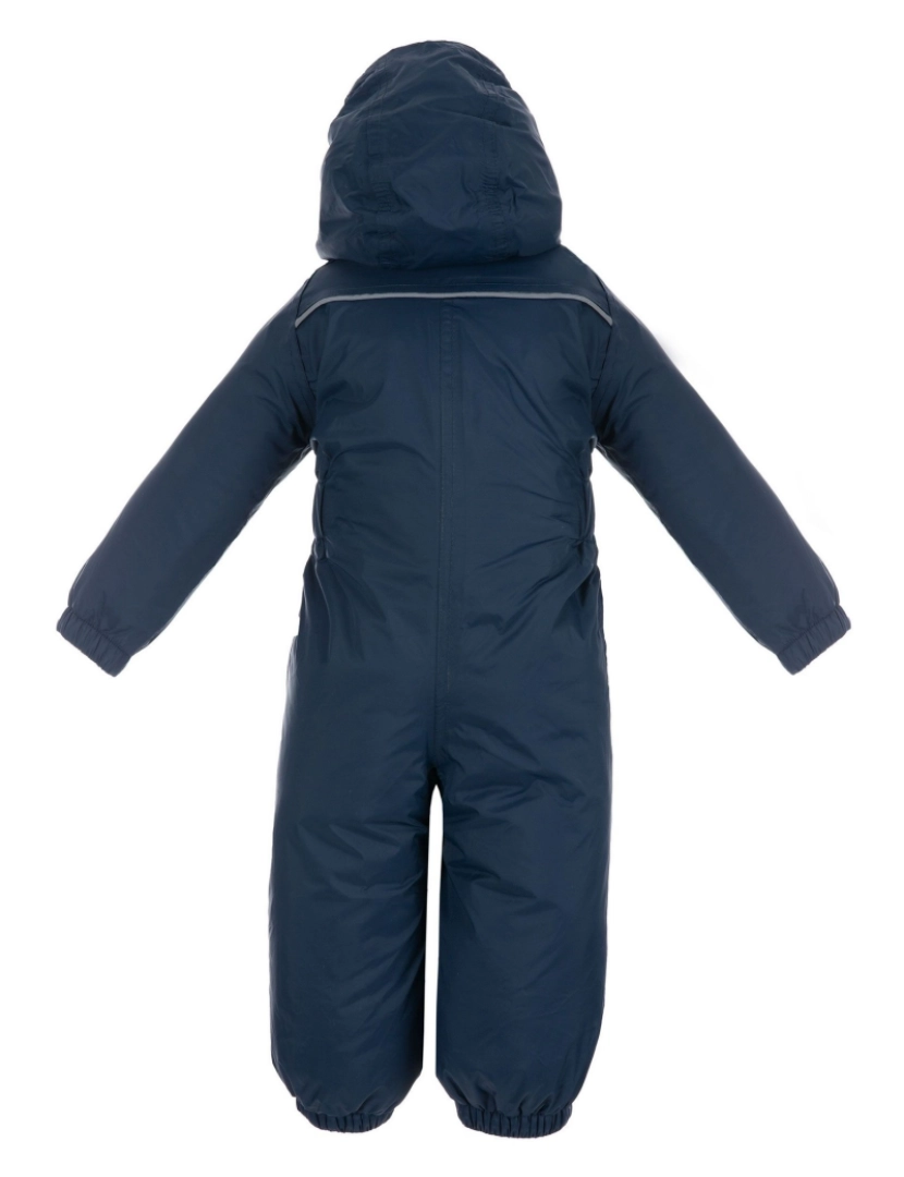 imagem de Trespass bebê Unisex gota acolchoado impermeável terno de chuva2