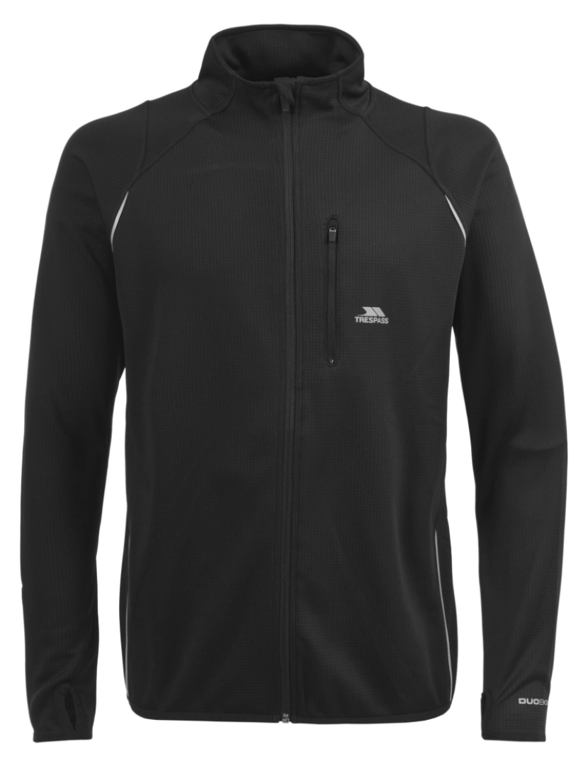 imagem de Trespass Mens Whiten Manga Longa rápida seca Active Jacket1