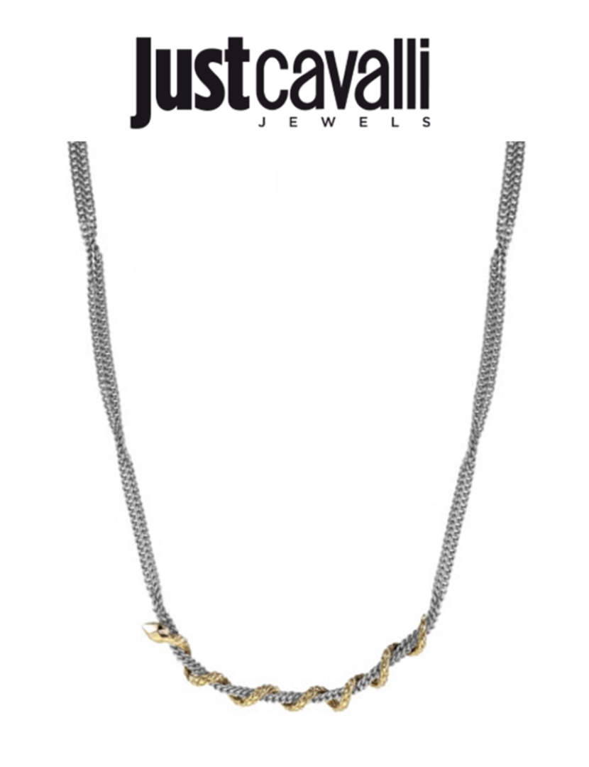 Just Cavalli  - Colar Just Cavalli  Gold JCNL00020300