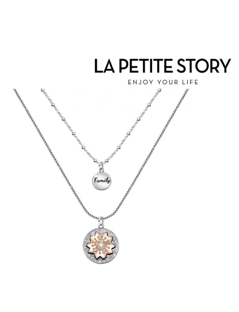 La Petit Story - La Petit Story  Colar - LPS10ASF02 - Com Caixa e Saco Oferta