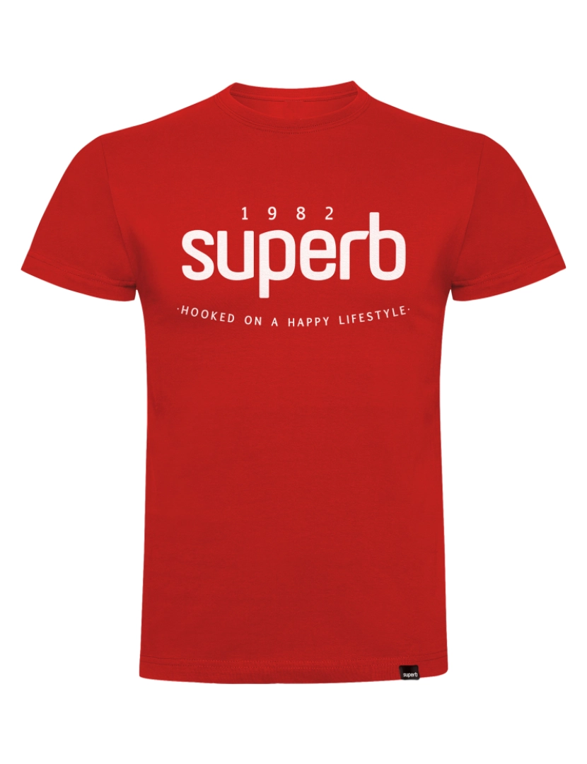 Superb - T-Shirt ICON TEE Homem Vermelho