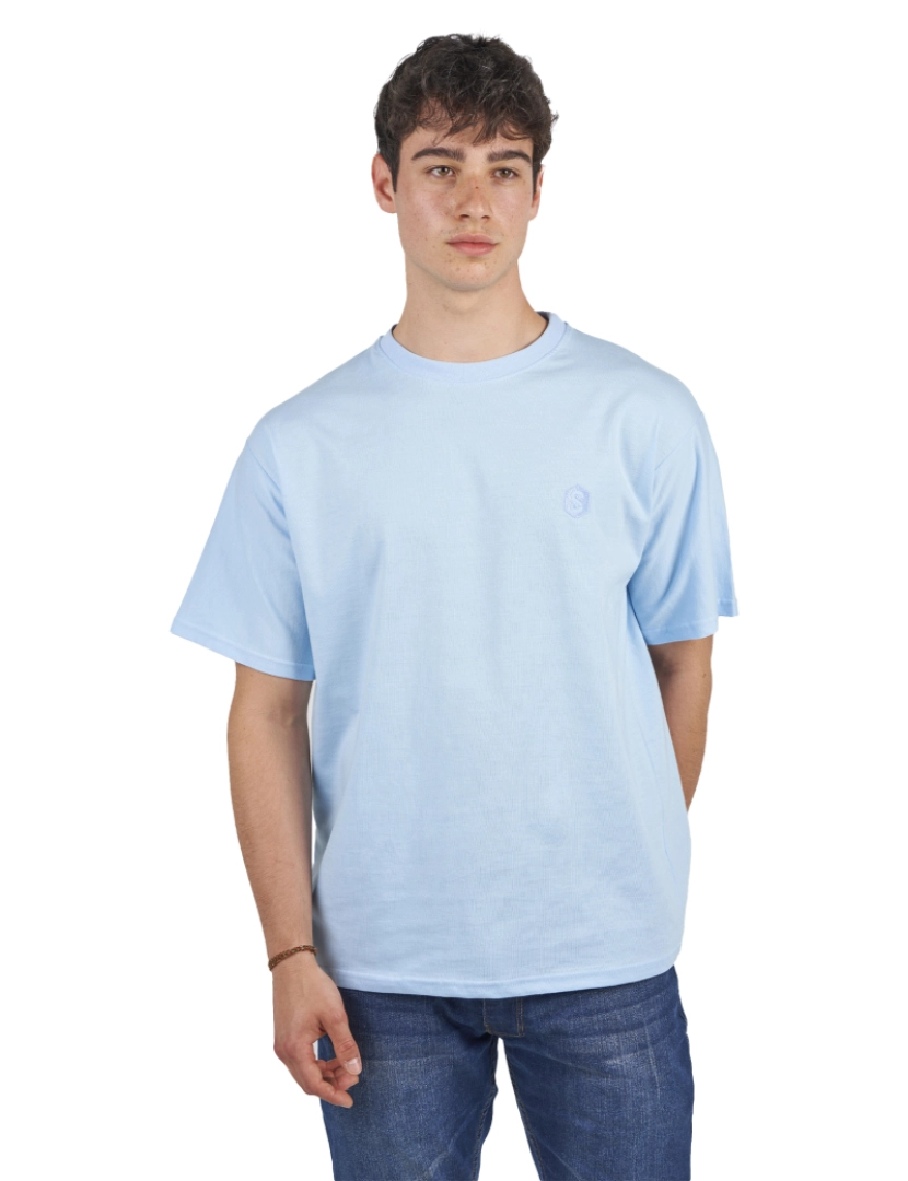 Superb - T-Shirt Oversized BeHappy Homem Azul