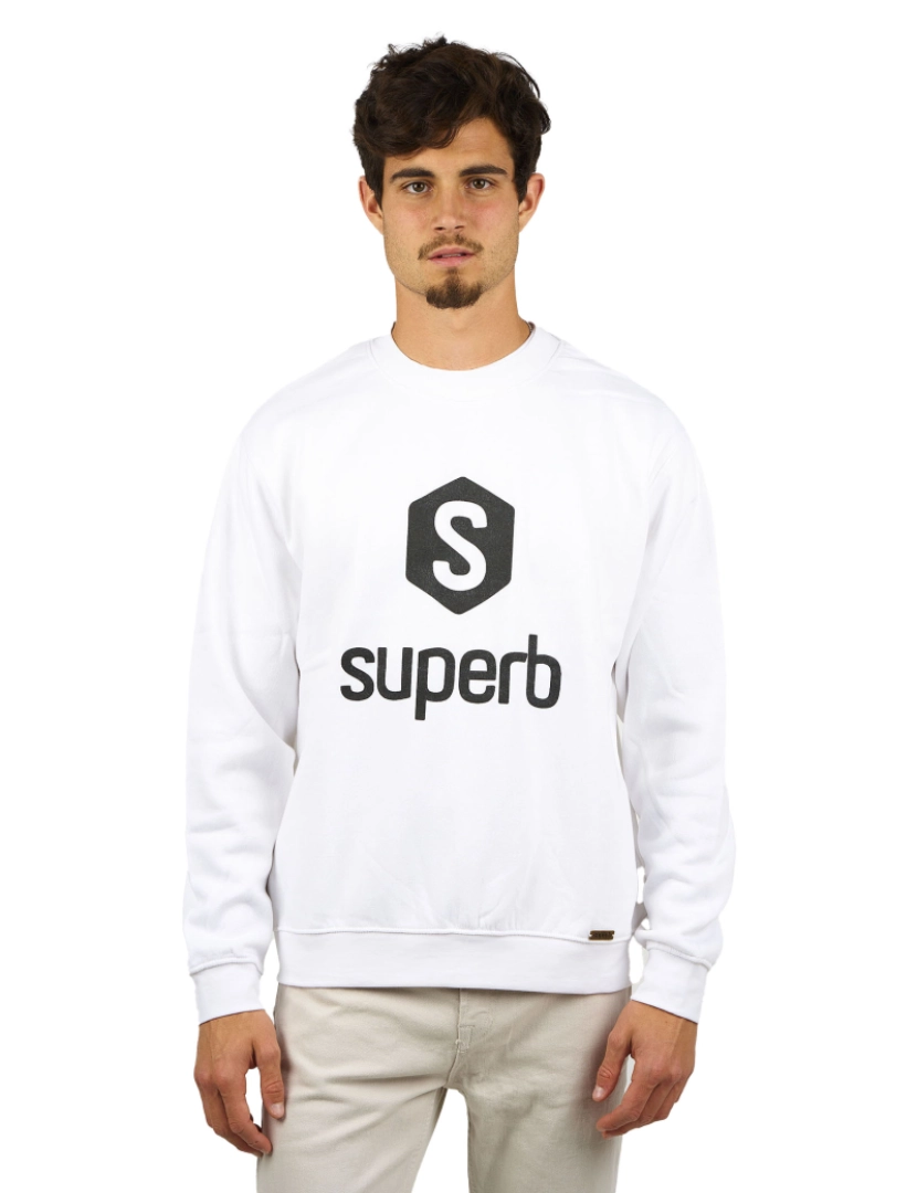 Superb - Sweatshirt Hexawhite Homem Branco