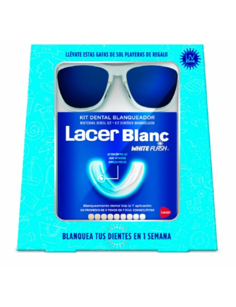 BB - Conjunto de Higiene Oral Lacer Lacerblanc White Flash Branqueamento dentário (1 Unidade)
