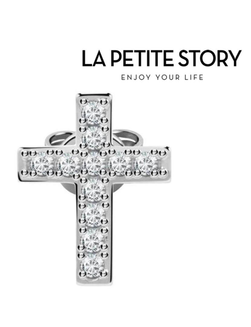 La Petite Story - La Petit Story  Brinco Individual - LPS02ARQ07 - Com Caixa e Saco Oferta