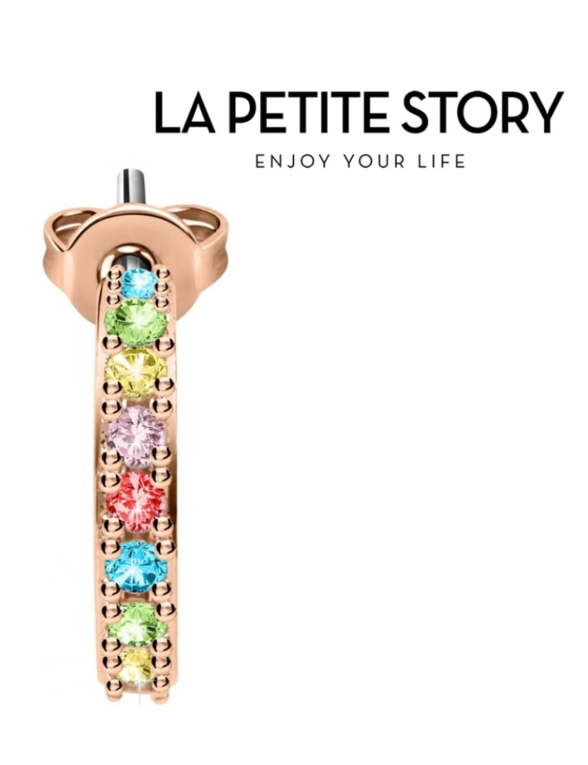 La Petite Story - La Petit Story  Brinco Individual - LPS02ARQ26 - Com Caixa e Saco Oferta