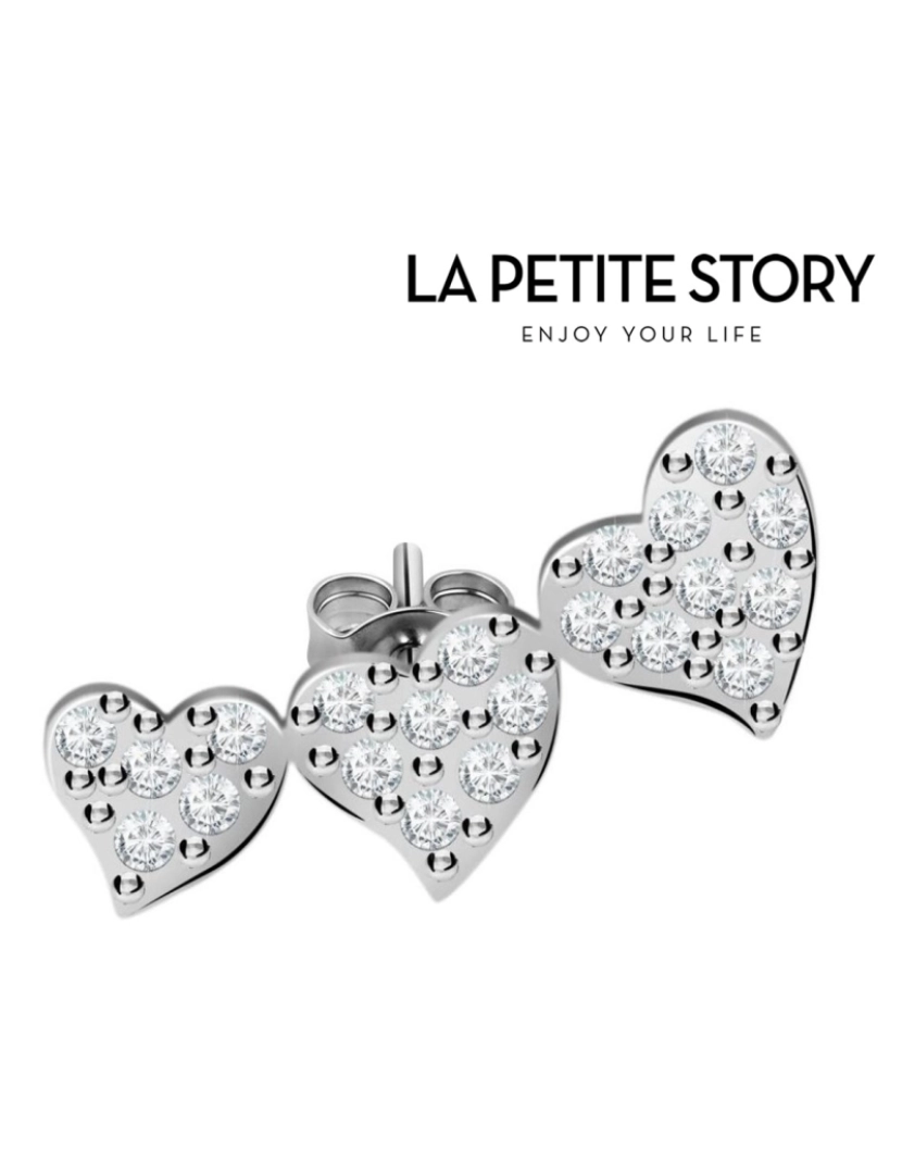 La Petite Story - La Petit Story  Brinco Individual - LPS02ARQ29 - Com Caixa e Saco Oferta