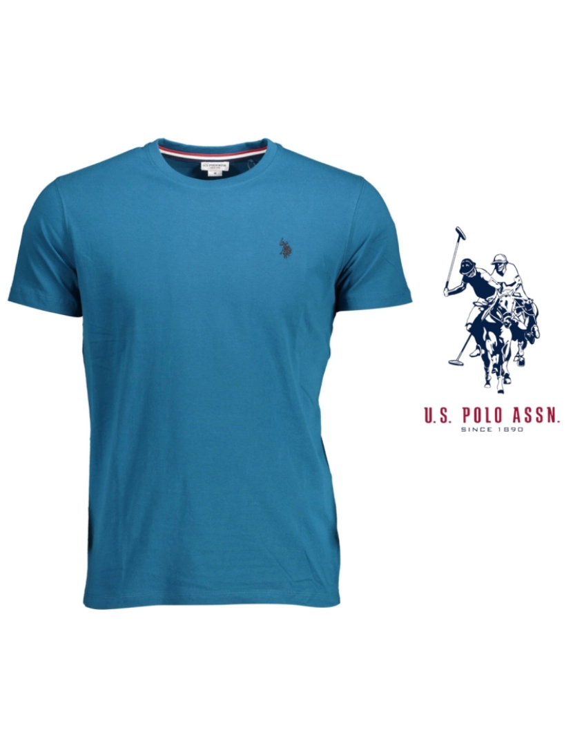 U.S. Polo Assn. Pólo M. Curta Homem Preta - U.s. Polo Assn.