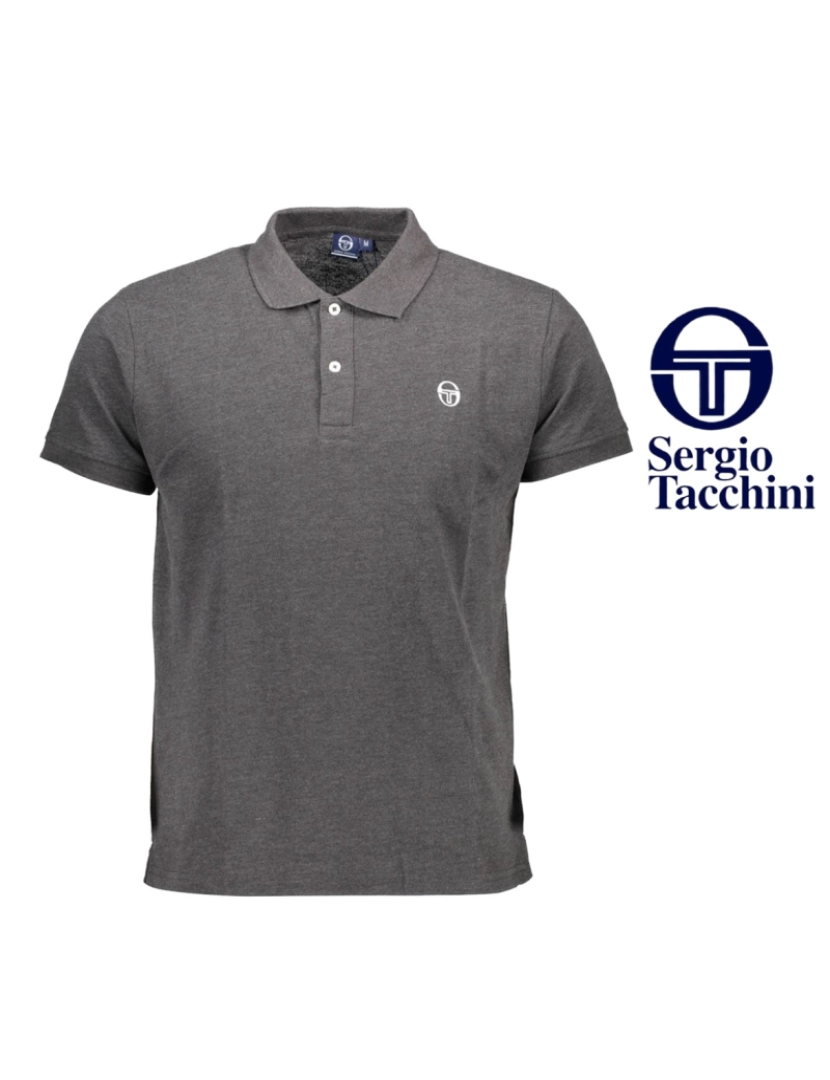 Sergio Tacchini - Sergio Tacchini  Pólo M. Curta Homem Cinza