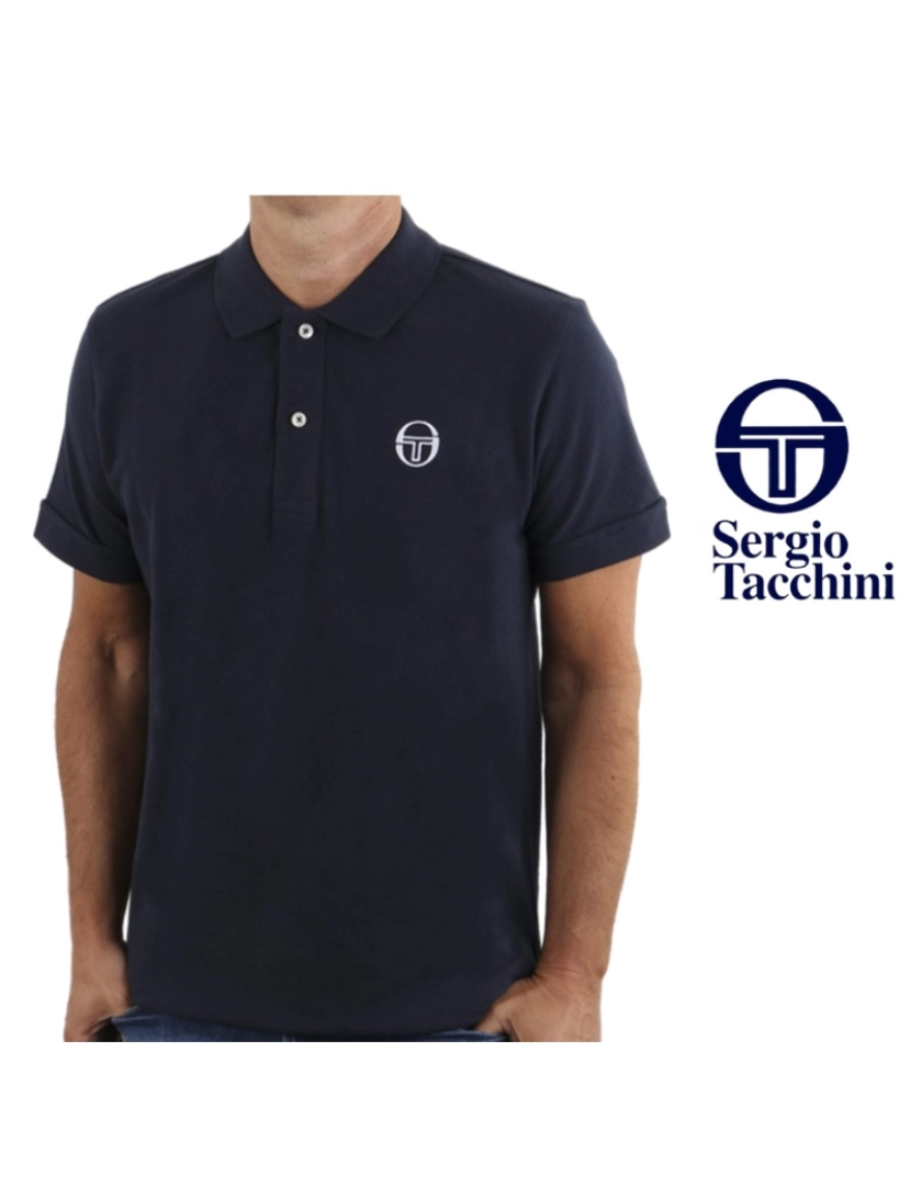 Sergio Tacchini - Sergio Tacchini  Pólo Azul