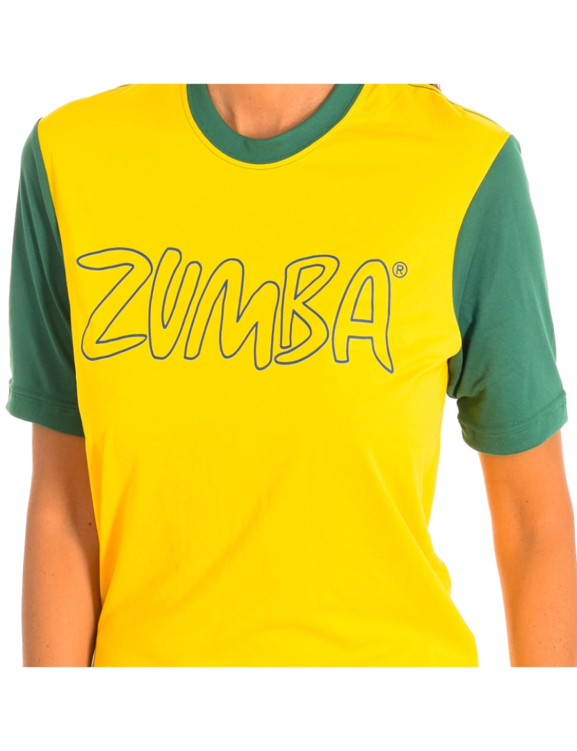 imagem de T-Shirt Senhora Amarelo e Verde2