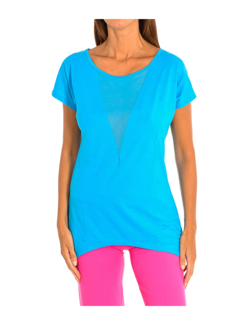 Zumba - T-Shirt Senhora Azul