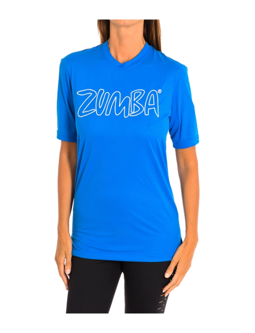 Zumba - T-Shirt Senhora Azul