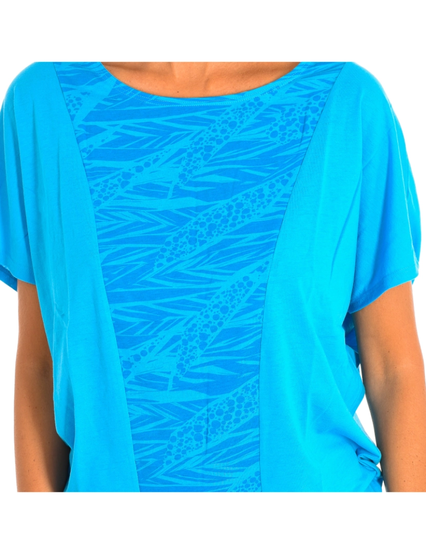 imagem de T-Shirt Senhora Azul Padrão2