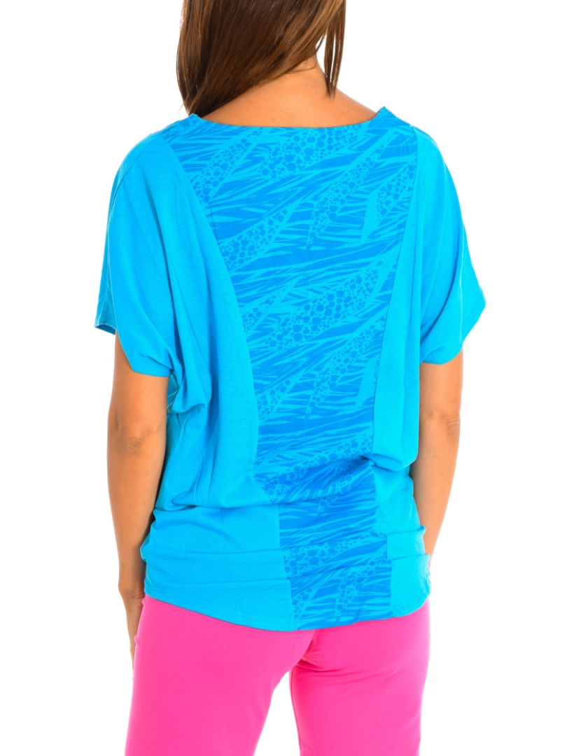 imagem de T-Shirt Senhora Azul Padrão3