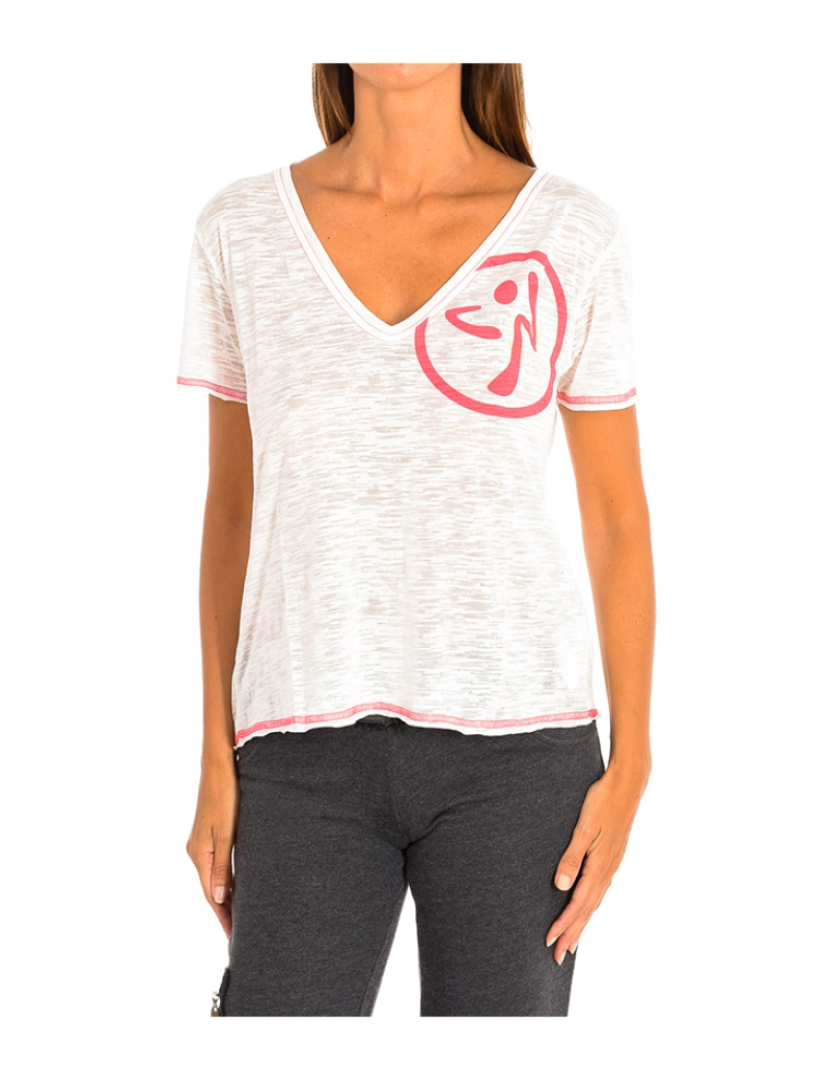 Zumba - T-Shirt Senhora Branco