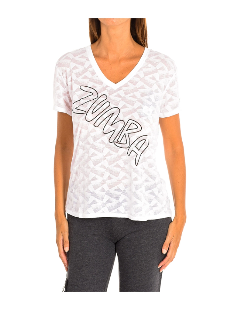 Zumba - T-Shirt Senhora Branco