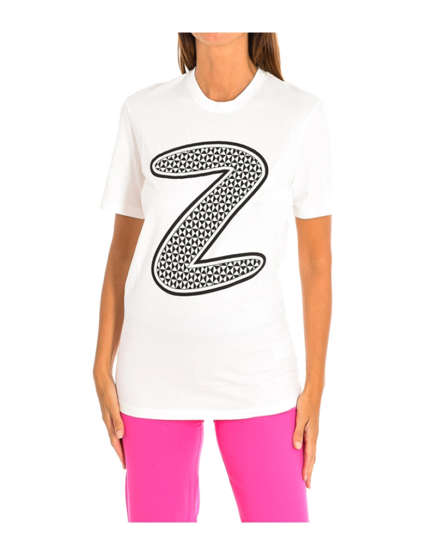 Zumba - T-Shirt Senhora Preto e Branco